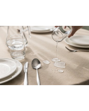 Nappe Déperlante Provence Lin & Polyester 152x213 cm | Secodir-Deco