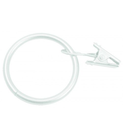 anneaux avec pince pour tringle a rideaux