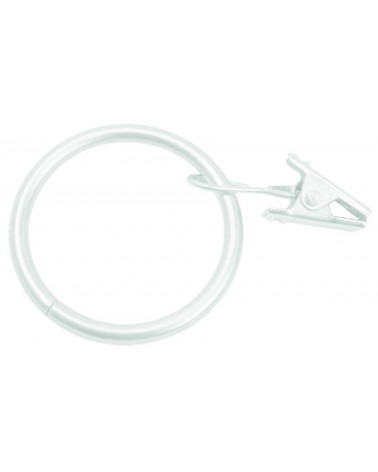 anneaux avec pince pour tringle a rideaux