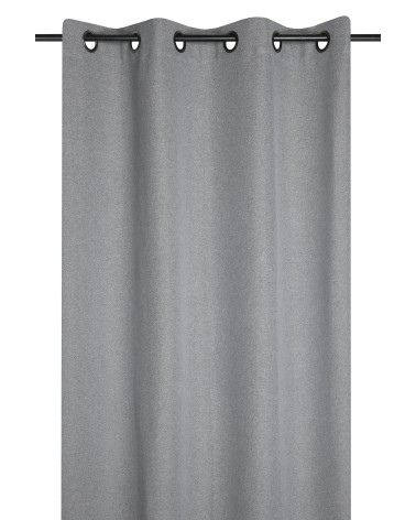 rideau occultant œillets, rideau 140x260 polyester, rideau obscurité totale, rideau thermique Seattle