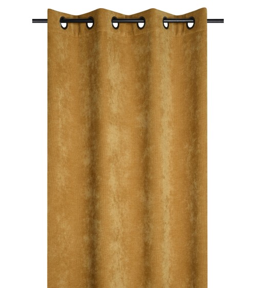 Rideau occultant, Rideau thermique, Rideau velours, Rideau 140x260, Rideau à œillets,
