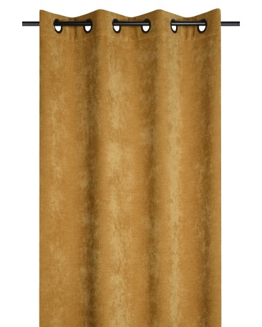 Rideau occultant, Rideau thermique, Rideau velours, Rideau 140x260, Rideau à œillets,