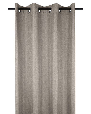Rideau occultant, Voilage filtrant, Effet lin / Aspect lin, Tombé impeccable, Anti-regard / Brise-vue, À oeillets