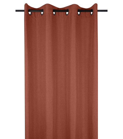 Rideau occultant, Voilage filtrant, Effet lin / Aspect lin, Tombé impeccable, Anti-regard / Brise-vue, À oeillets