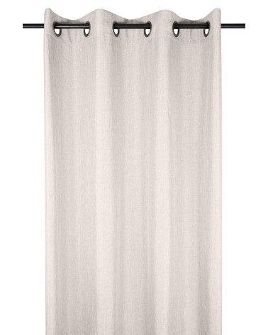 Rideau occultant, Voilage filtrant, Effet lin / Aspect lin, Tombé impeccable, Anti-regard / Brise-vue, À oeillets