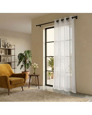 Rideau occultant, Voilage filtrant, Effet lin / Aspect lin, Tombé impeccable, Anti-regard / Brise-vue, À oeillets