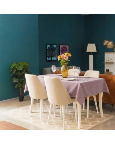 Nappe Déperlante Provence Lin & Polyester 152x213 cm | Secodir-Deco