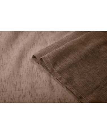 Voilage léger effet lin pour salon moderne et lumineux - Décoration fenêtre contemporaine