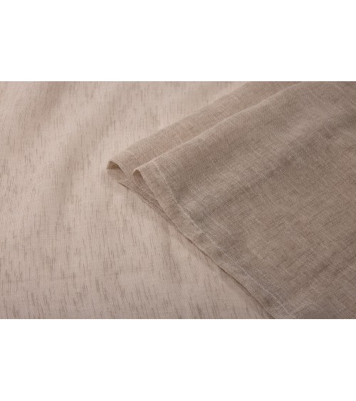 140x240, rideau voilage, voilage léger, brise-vue textile, aspect lin, effet naturel, Voilage tamisant, Finition oeillets