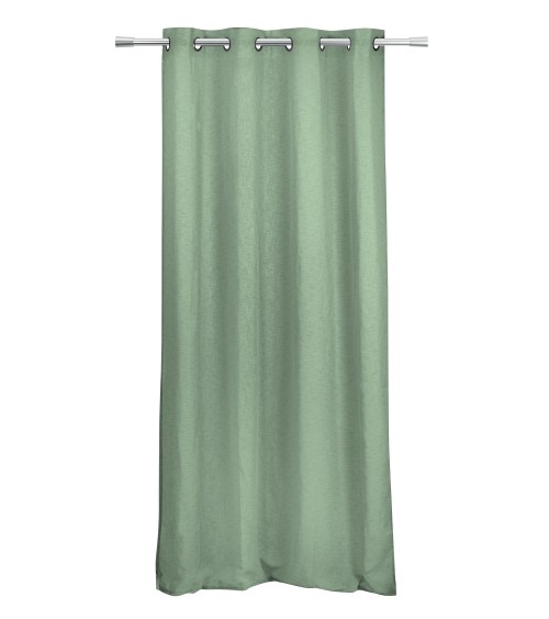 140x240, rideau voilage, voilage léger, brise-vue textile, aspect lin, effet naturel, Voilage tamisant, Finition oeillets