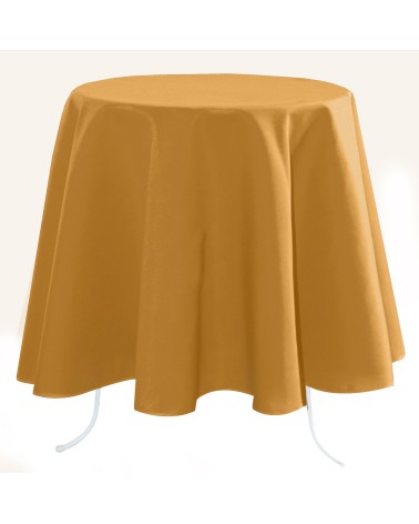 Décoration de table ronde avec nappe Alpilles 180 cm - Style élégant et convivial
