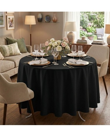 Nappe Ronde 180 cm ALPILLES - Polyester Qualité Supérieure | Secodir