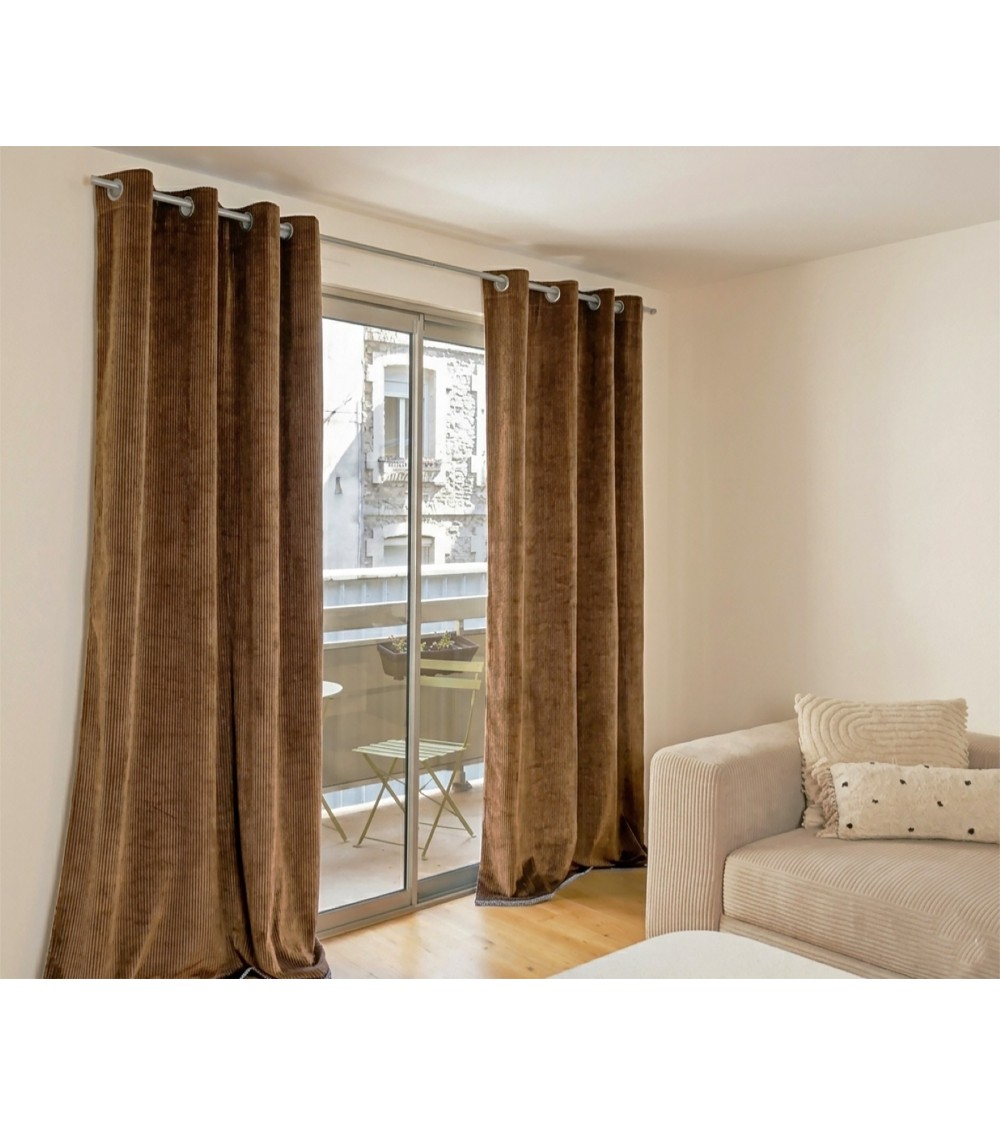 rideau thermique occultant velours côtelé Rideau isolant Rideau thermique Isolation thermique
Protection contre le froid