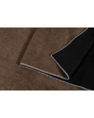 Balise Titre : Rideau Velours Côtelé Thermique 140x260 - Oeko-Tex