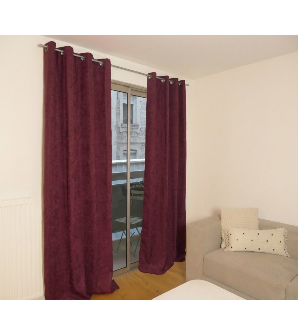 Rideau Jacquard Thermique & Occultant 140x260 - Polaire | Oeko-Tex
