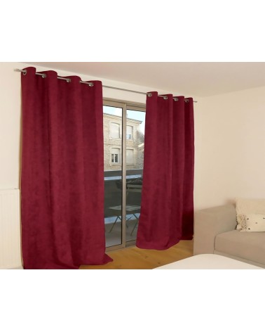 Rideau Thermique Occultant Jacquard 140x250 cm - Doublure Polaire