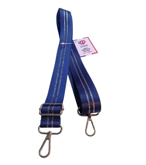 Sangle Bandoulière Lurex Or 30mm - Fabriqué en France