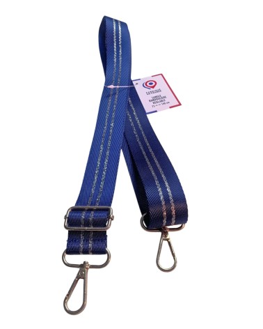 Sangle Bandoulière Lurex Or 30mm - Fabriqué en France
