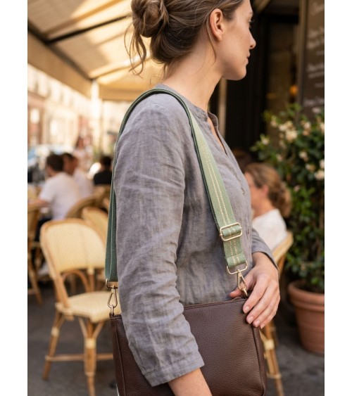 Sangle Bandoulière Lurex Or 30mm - Fabriqué en France