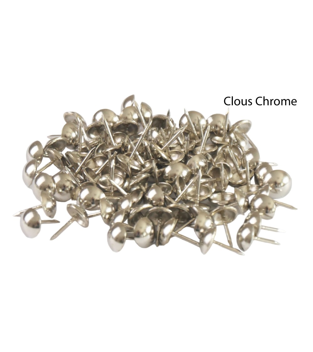 Clous Ronds d'Ameublement Décoratifs - Lot de 1000 - Ø11 mm