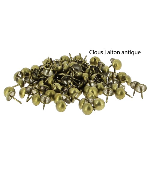 Clous Ronds d'Ameublement Décoratifs - Lot de 1000 - Ø11 mm