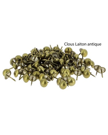 Clous Ronds d'Ameublement Décoratifs - Lot de 1000 - Ø11 mm