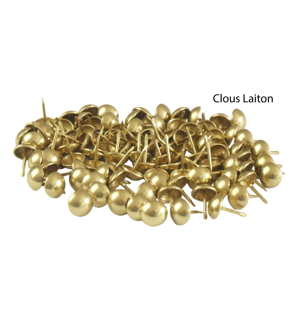 Clous Ronds d'Ameublement Décoratifs - Lot de 1000 - Ø11 mm