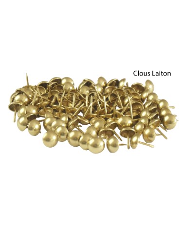 Clous Ronds d'Ameublement Décoratifs - Lot de 1000 - Ø11 mm