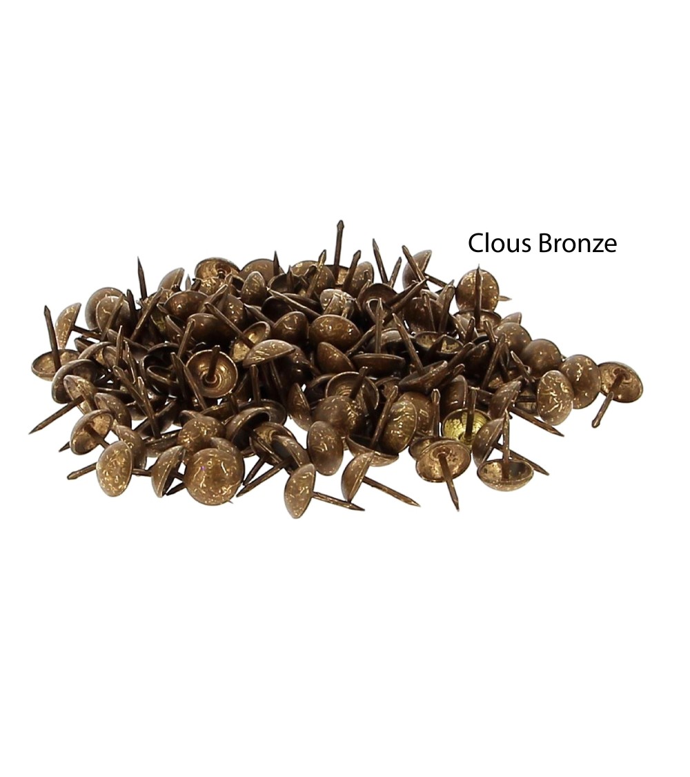 Clous Ronds d'Ameublement Décoratifs - Lot de 1000 - Ø11 mm