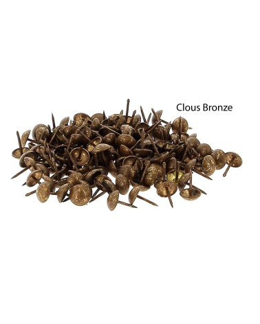 Clous Ronds d'Ameublement Décoratifs - Lot de 1000 - Ø11 mm