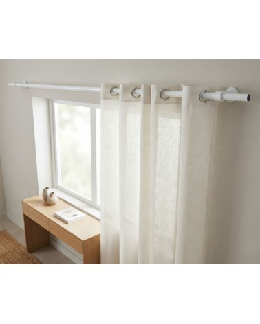 Tringle à Rideaux Décorative Ø28mm Acier Laqué Époxy – 1,50m