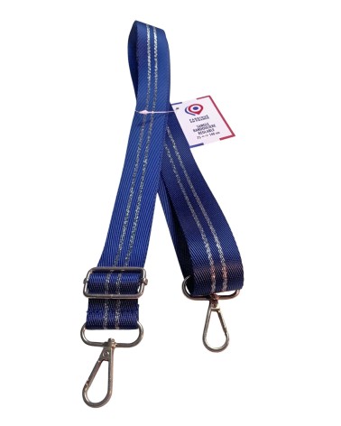 Sangle Bandoulière Lurex Or 30mm - Fabriqué en France