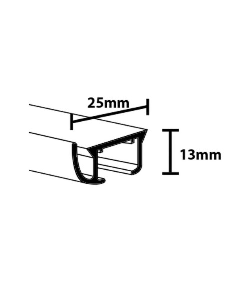 Rail à Rideau Sur Mesure Décorail | Coupé à Votre Dimension