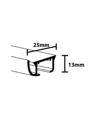 Rail à Rideau Sur Mesure Décorail | Coupé à Votre Dimension