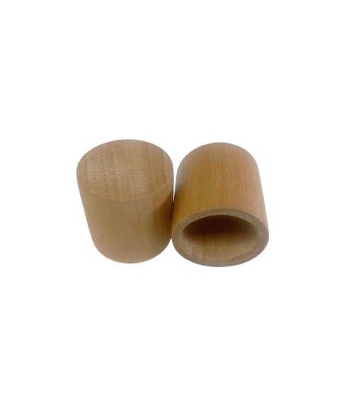 embout corde main courante, finition corde bois, embout corde chanvre, accessoire potelet