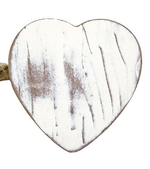 Embrasse, bois, cœur, tendance, design, décoration, rideaux, aimantée, pas cher