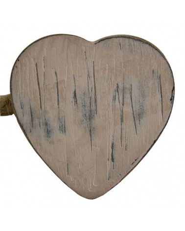 Embrasse, bois, cœur, tendance, design, décoration, rideaux, aimantée, pas cher