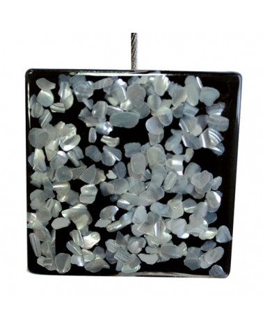 sans perçage, nacre, embrasse, rideaux, aimantée, naturelle, décoration, design, nouveauté, noir