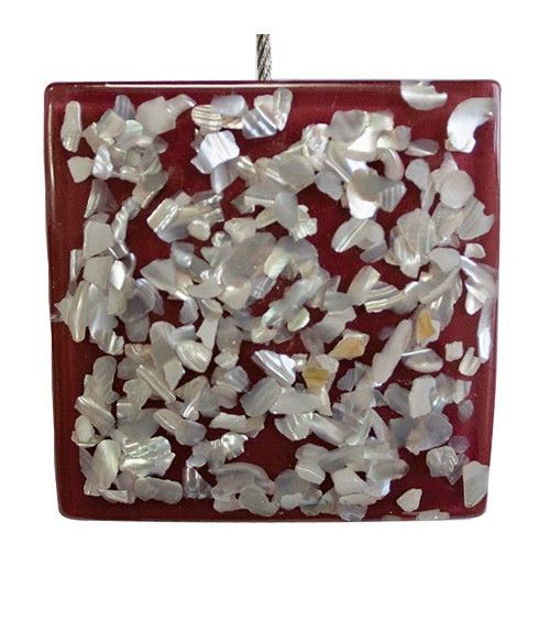 sans perçage, nacre, embrasse, rideaux, aimantée, naturelle, décoration, design, nouveauté, rouge