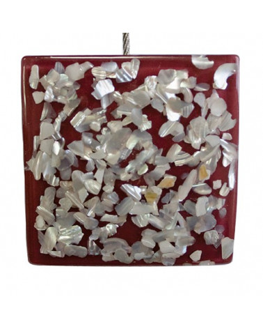 sans perçage, nacre, embrasse, rideaux, aimantée, naturelle, décoration, design, nouveauté, rouge