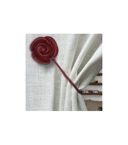 Embrasse, aimantée, pas cher, fleur, décoration, design, rideaux, sans perçage