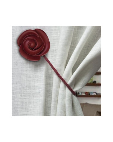 Embrasse, aimantée, pas cher, fleur, décoration, design, rideaux, sans perçage