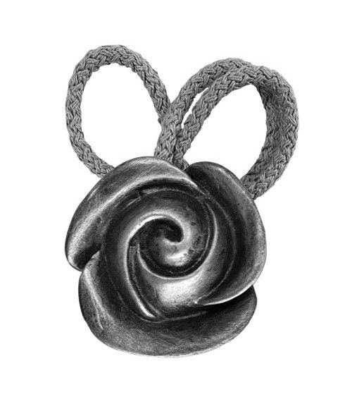 Embrasse, aimantée, pas cher, fleur, décoration, design, rideaux, sans perçage