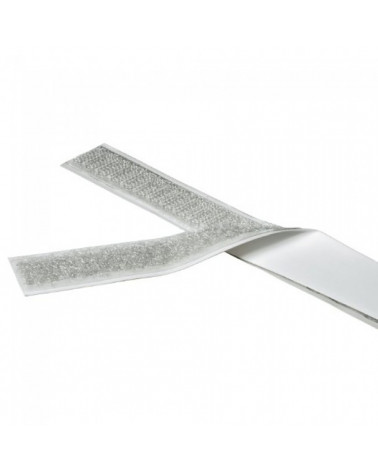 Ruban agrippant adhésif blanc spécial tissu