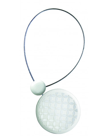 Embrasse aimantée design, originale et pas cher, blanc