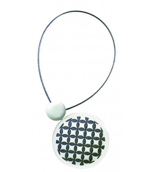 Embrasse aimantée design, originale et pas cher, anthracite